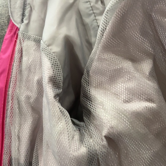 North Face Girls Hooded Windbreaker sz M - Picture 8 of 8